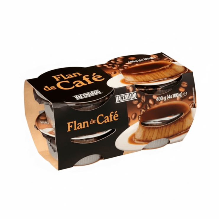 Flan de café